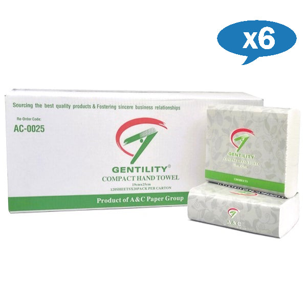 Wholesale Gentlity | Wholesale TAD Compact Interleaved Towel | Crystalwhite Cleaning Supplies Melbourne