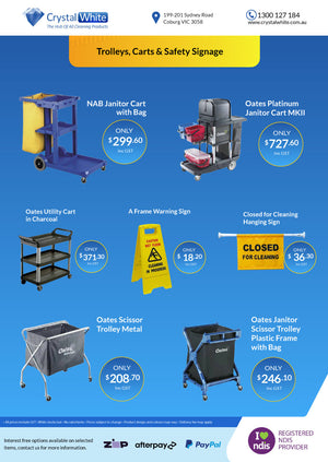 Trolleys Cleaning Suppliers Melbourne