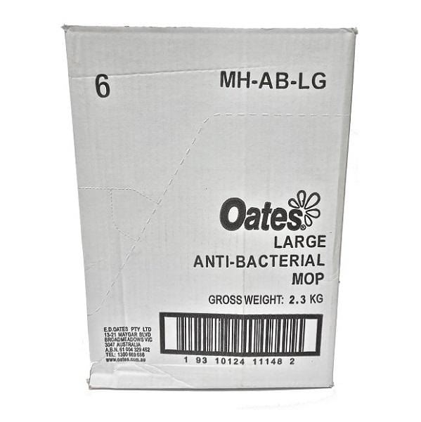 Oates | Antibacterial Mop Head | Crystalwhite Cleaning Supplies Melbourne