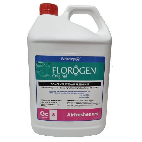 Whiteley | Florogen 5Lt Original Concentrated Air Freshener | Crystalwhite Cleaning Supplies Melbourne