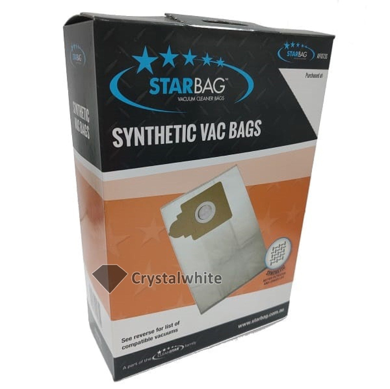 Starbag | AF1073S Synthetic Vacuum Cleaner Bag for Hako | Crystalwhite Cleaning Supplies Melbourne