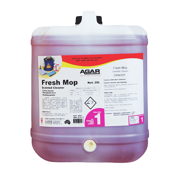 Agar | Agar Fresh Mop Biodegradable | Crystalwhite Cleaning Supplies Melbourne