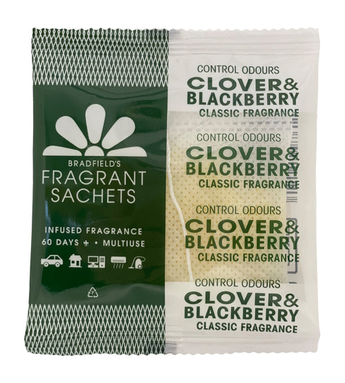 Bradfield's Air Fresheners Fragrant beads in Sachet | Clover and Blackberry | Crystalwhite Cleaning Supplies Melbourne