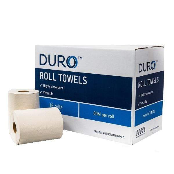 Caprice | Duro Roll Hand Towel | Crystalwhite Cleaning Supplies Melbourne