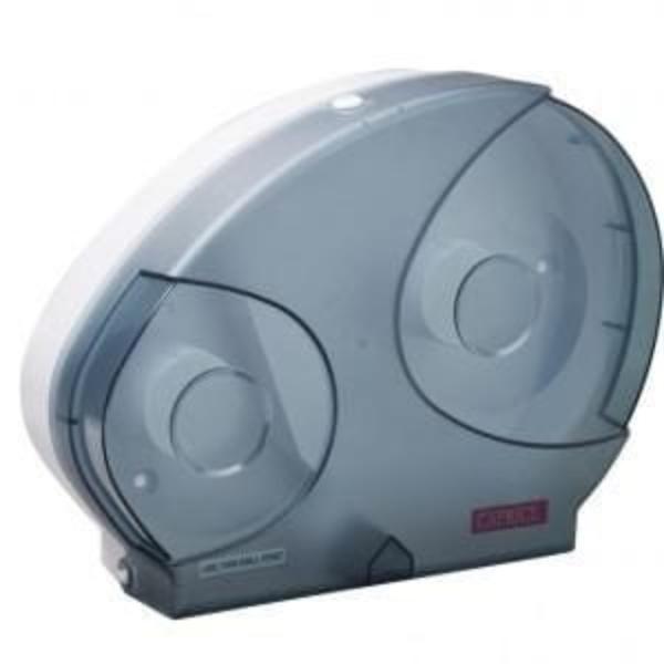 Caprice | Jumbo Twin Toilet Roll Dispenser | Crystalwhite Cleaning Supplies Melbourne
