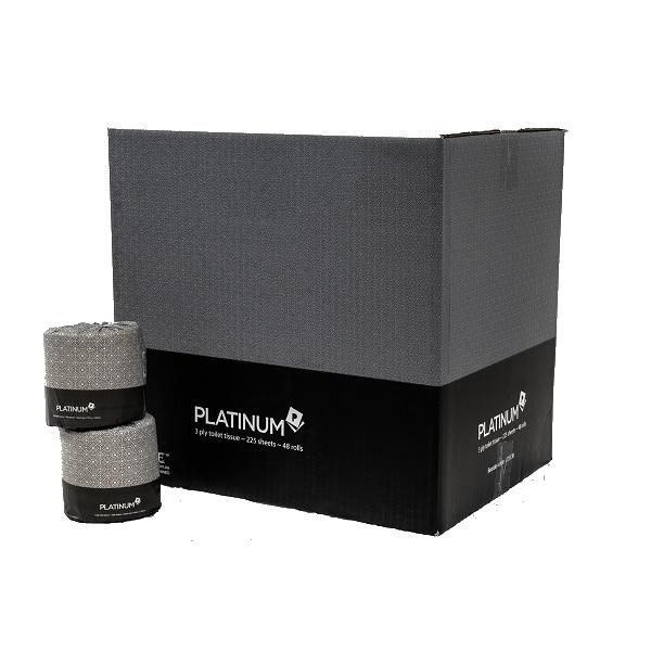 Caprice | Platinum Toilet Paper 3 Ply 48 Rolls | Crystalwhite Cleaning Supplies Melbourne