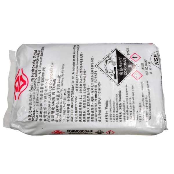 Crystalwhite Cleaning Supplies | Caustic Soda Pearl 25Kg | Crystalwhite Cleaning Supplies Melbourne