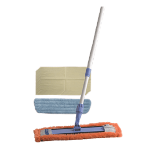 Oates | Oates Triple Action Flat Mop Set | Crystalwhite Cleaning Supplies Melbourne