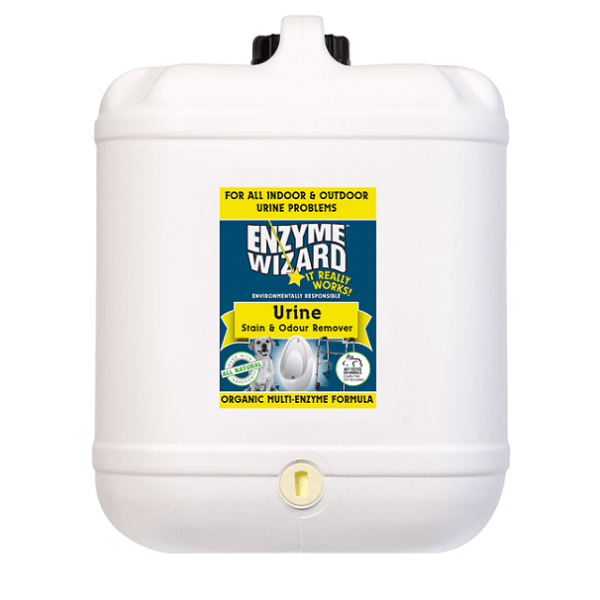 Enzyme Wizard | Enzyme Wizard Urine Stain and Odour Remover 10LT | Crystalwhite Cleaning Supplies Melbourne