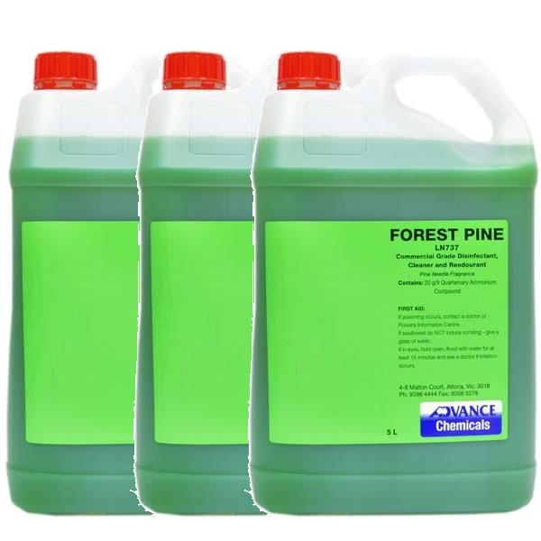 Advance Chemicals | Forest Pine Disinfectant, Cleaner and Deodorant 5Lt or 25Lt | Crystalwhite Cleaning Supplies Melbourne