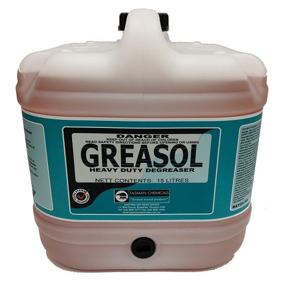 Tasman | Greasol 5Lt or 15Lt Heavy Duty Degreaser | Crystalwhite Cleaning Supplies Melbourne