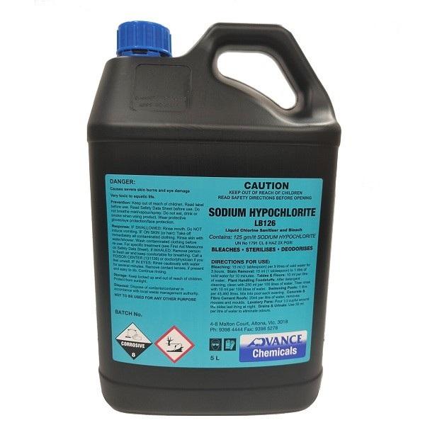 Advance Chemicals | Sodium Hypochlorite | Crystalwhite Cleaning Supplies Melbourne