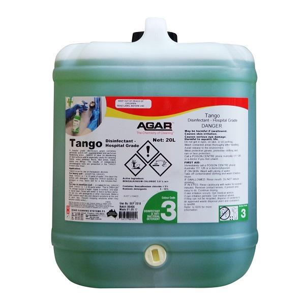 Agar | Agar Tango 5Lt Hospital Grade Disinfectant | Crystalwhite Cleaning Supplies Melbourne