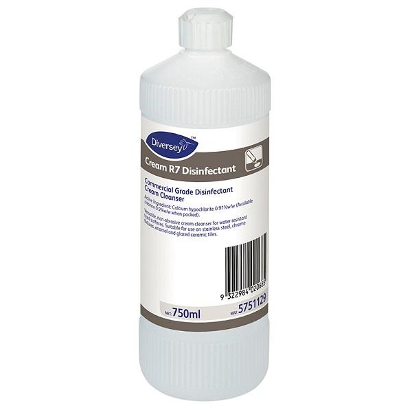 Diversey | Cream R7 Commercial Grade Disinfectant | Crystalwhite Cleaning Supplies Melbourne
