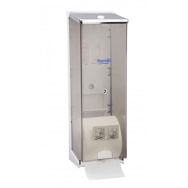 Caprice | 3 Roll Toilet Roll Dispenser (ABS Plastic) | Crystalwhite Cleaning Supplies Melbourne