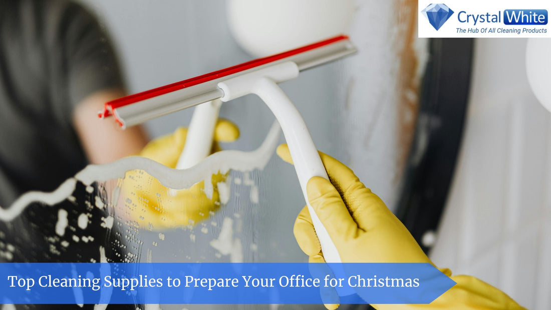 Top Cleaning Supplies to Prepare Your Office for Christmas
