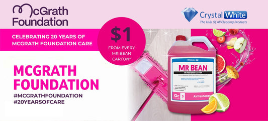 Crystal White Proudly Supports the McGrath Foundation