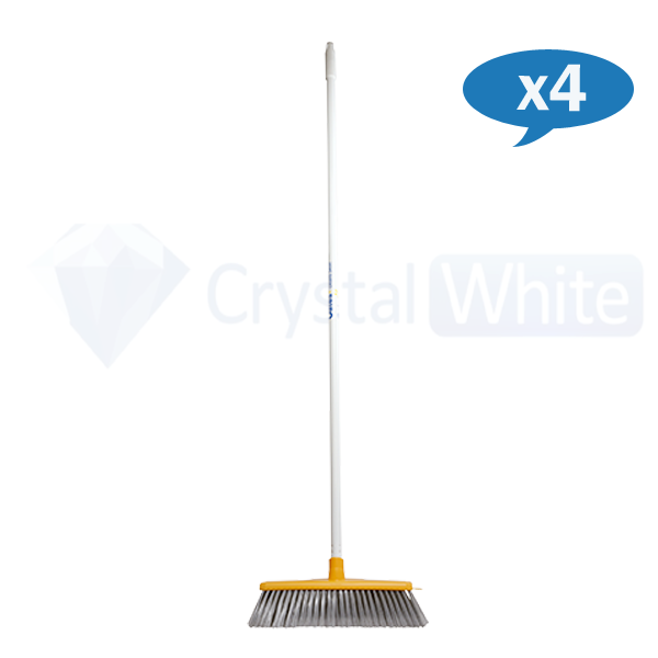 Oates | Oates Classic Plus Ultimate Indoor Broom with Handle | Crystalwhite Cleaning Supplies Melbourne