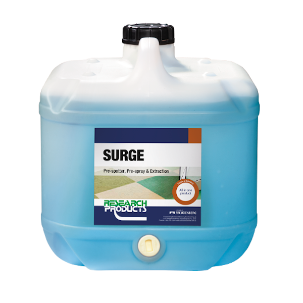 Research Products | Research Products Surge All in One Carpet Cleaner | Crystalwhite Cleaning Supplies Melbourne