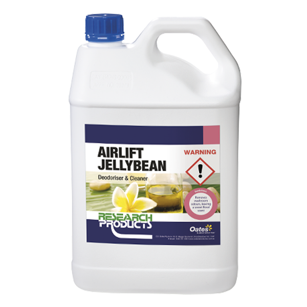 Research Products | Airlift Jellybeans 5Lt Deodoriser and Cleaner | Crystalwhite Cleaning Supplies Melbourne