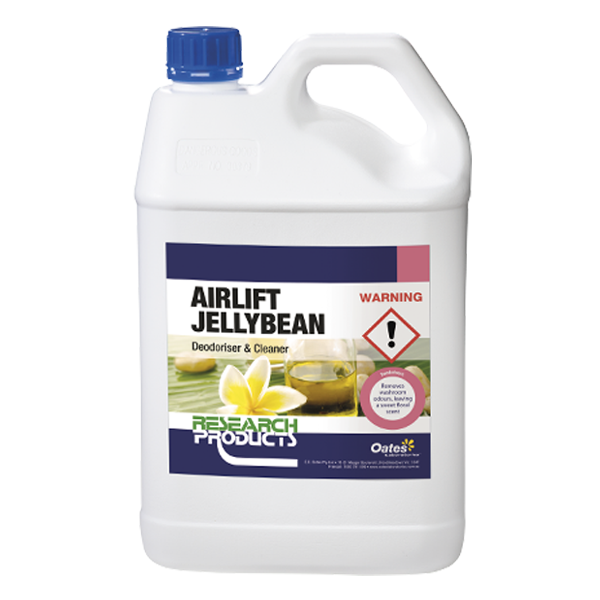 Research Products | Airlift Jellybeans Deodoriser and Cleaner 5Lt | Crystalwhite Cleaning Supplies Melbourne