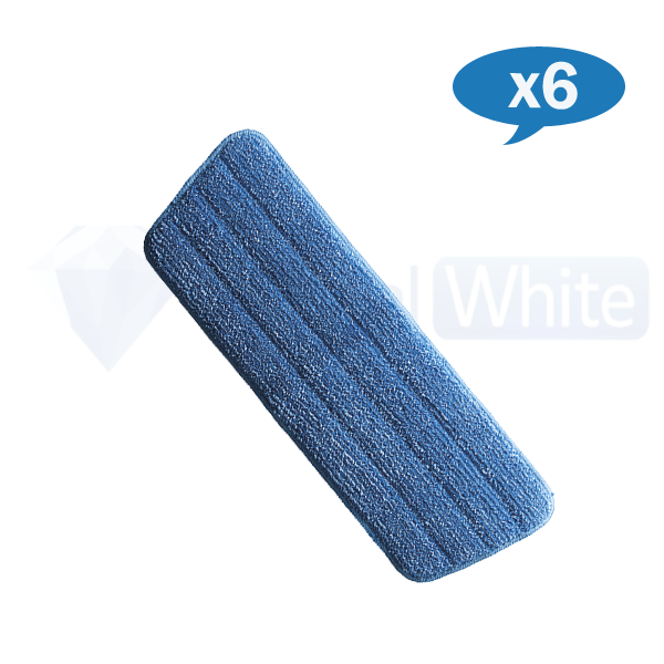 Oates | Ultra Flat Mop Blue Extendable Handle 400mm carton quantity | Crystalwhite Cleaning Supplies Melbourne