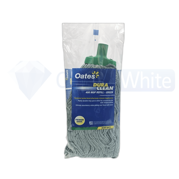 Duraclean | Green Mop Head 400g | Crystalwhite Cleaning Supplies Melbourne