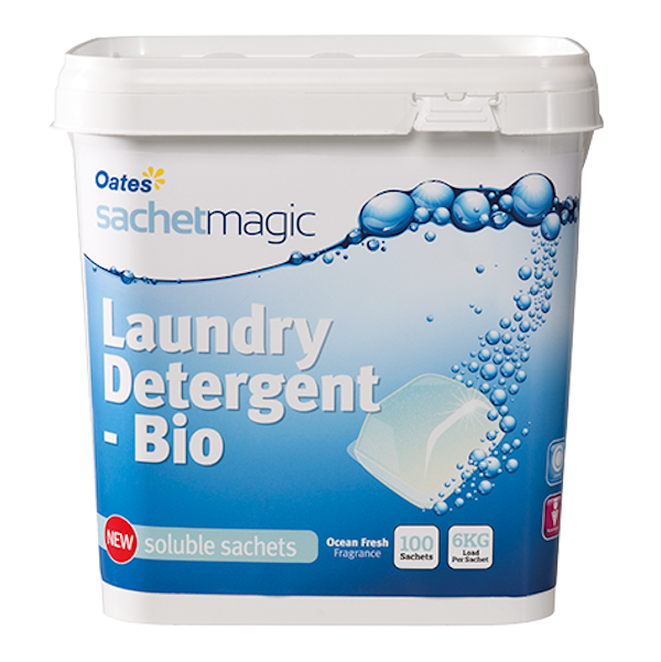 Oates | Oates Laundry Detergent Bio 100P | Crystalwhite Cleaning Supplies Melbourne
