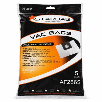 CleanStar Pty Ltd | Starbag AF286S | Crystalwhite Cleaning Supplies Melbourne