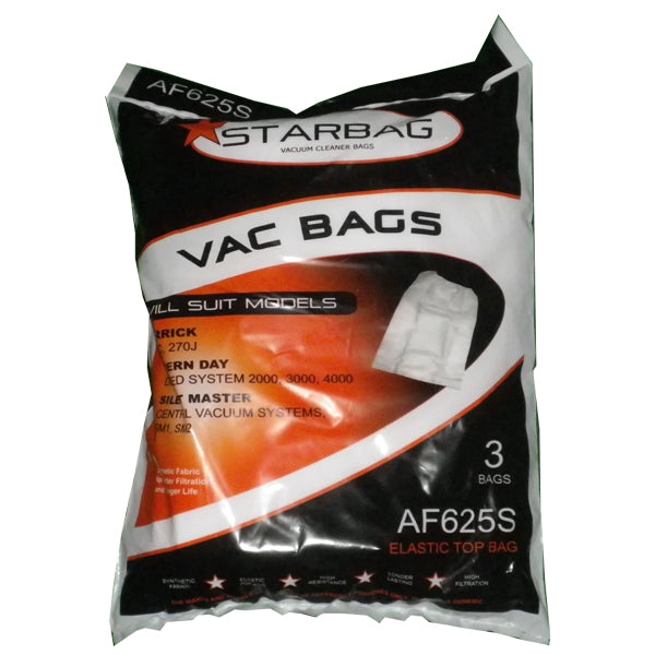 CleanStar Pty Ltd | Starbag AF625S Synthetic Vacuum Cleaner Bags | Crystalwhite Cleaning Supplies Melbourne