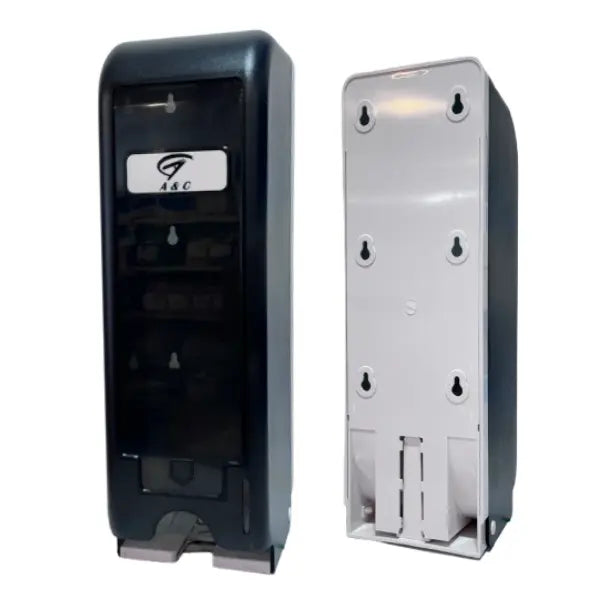 Gentility Black Triple Toilet Paper Dispenser