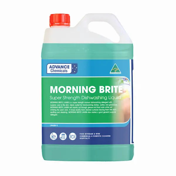 Advance Chemicals Morning Brite Thick Hand Dishwashing Detergent 5Lt