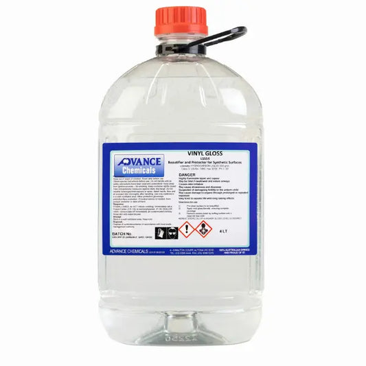 Advance Chemicals | Vinyl Gloss Tyre Shine 5Lt | Crystalwhite Cleaning Supplies Melbourne