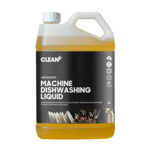 Clean Plus | Advanced Machine Dishwashing Liquid | Crystalwhite Cleaning Supplies Melbourne.