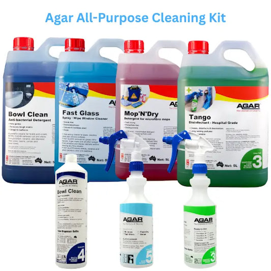 Agar | Agar All Purpose Cleaning Kit | Crystalwhite Cleaning Supplies Melbourne.