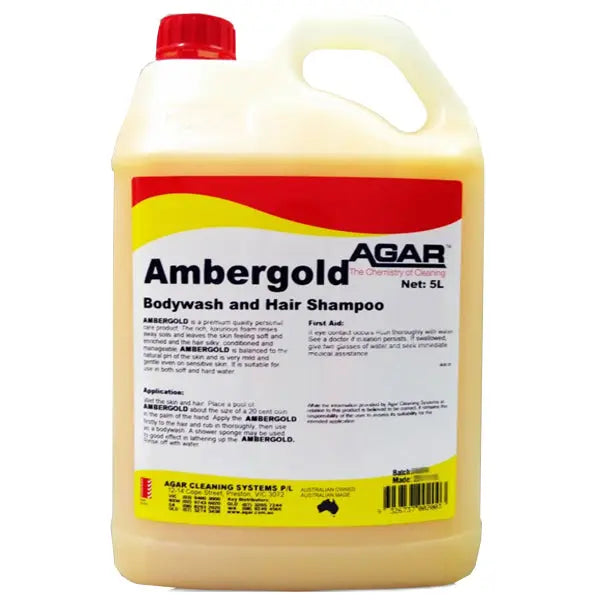 Agar Ambergold Premium Body Wash and Hair Shampoo