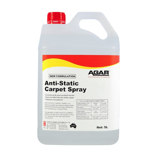 Agar | Anti-Static Carpet Spray | Crystalwhite Cleaning Supplies Melbourne