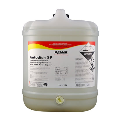 Agar | Autodish SP 20Lt Commercial Dishwasher Detergent |  Crystalwhite Cleaning Supplies Melbourne