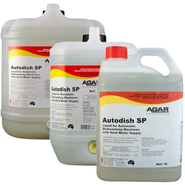 Agar Autodish SP Hard Water Commercial Dishwasher Detergent