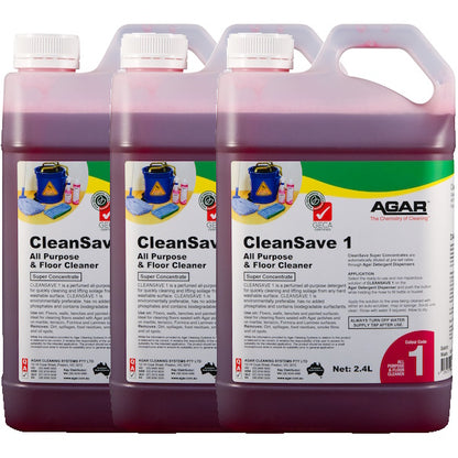Agar | CleanSave 1 All Purpose & Floor Cleaner | Crystalwhite Cleaning Supplies Melbourne