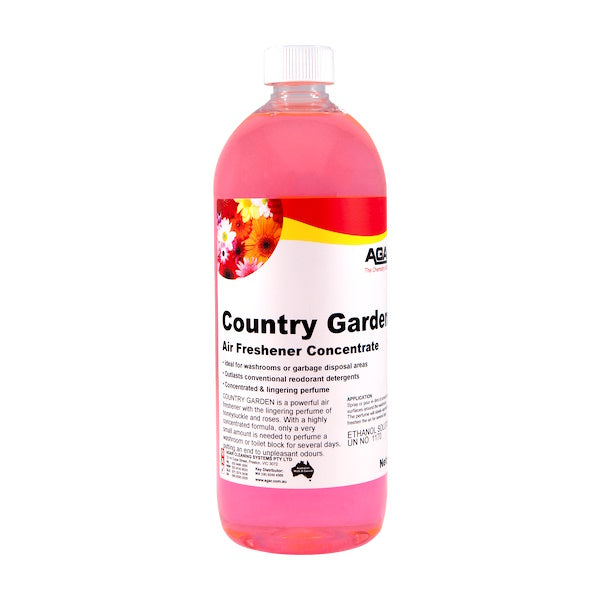 Agar | Country Garden Perfume Air Freshener 1Lt | Crystalwhite Cleaning Supplies Melbourne