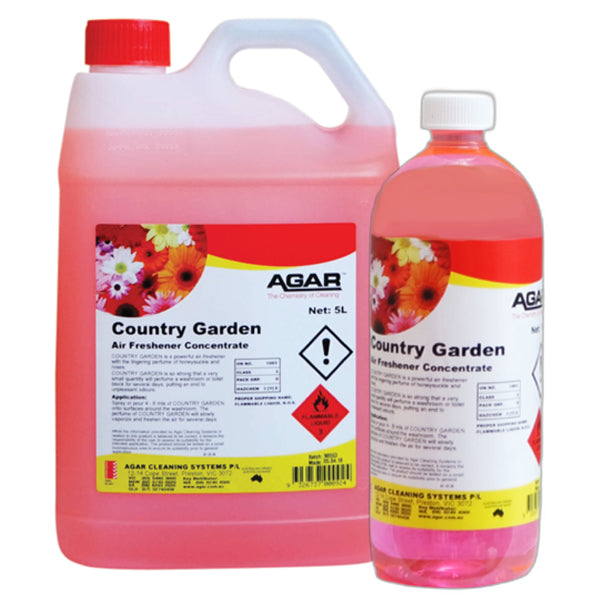 Agar | Country Garden Perfume Air Freshener Group | Crystalwhite Cleaning Supplies Melbourne