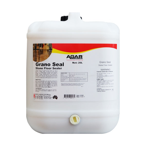 Agar | Grano Seal 20Lt stone floor Sealer | Crystalwhite Cleaning Supplies Melbourne