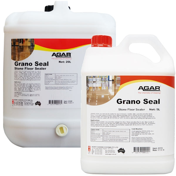 Agar | Grano Seal stone floor Sealer Group | Crystalwhite Cleaning Supplies Melbourne
