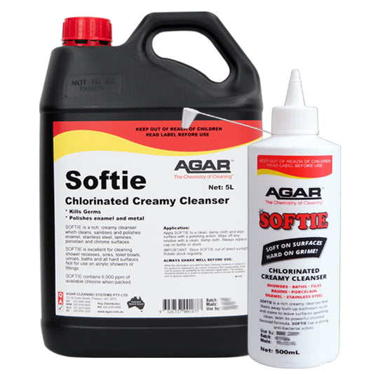 Agar | Softie Creme Cleanser Group | Crystalwhite Cleaning Supplies Melbourne