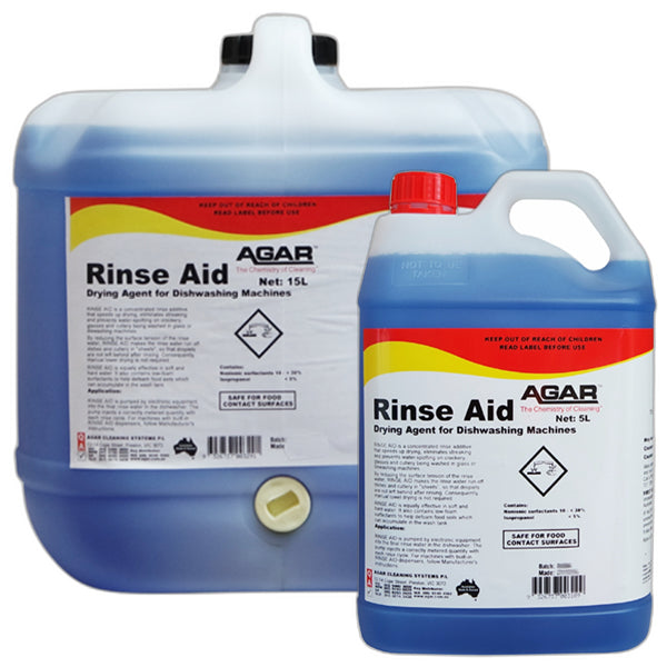 Agar | Spot Free Rinse Aid Drying Agent For Dishwashing Machine Group | Crystalwhite Cleaning Supplies Melbourne