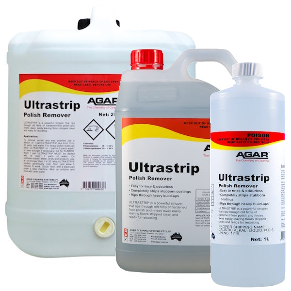 Agar | Ultrastrip Polish Remover | Crystalwhite Cleaning Supplies Melbourne