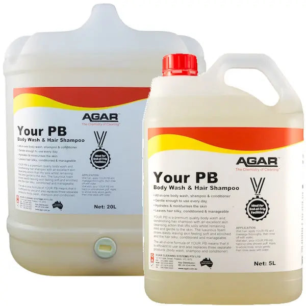 شامبو Agar Your PB Premium لتنظيف الجسم وتنعيم الشعر