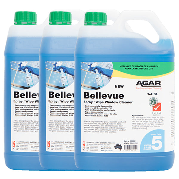 Agar | Bellevue Window Cleaner Carton Quantity | Crystalwhite Cleaning Supplies Melbourne