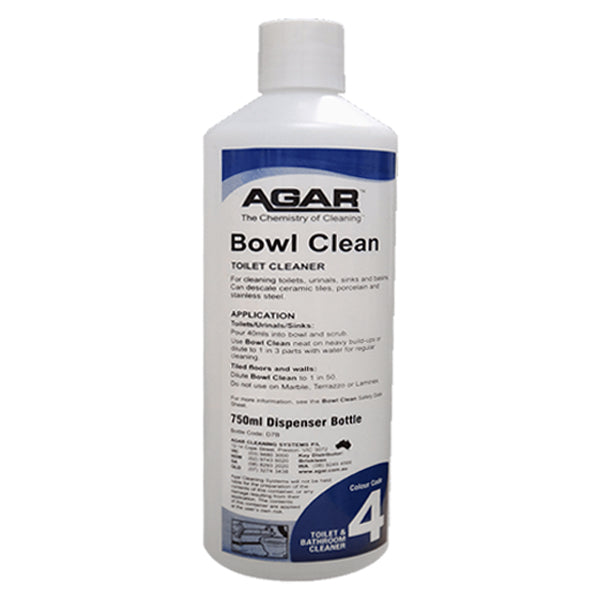 Agar | Bowl Clean Dispenser Bottle | Crystalwhite Cleaning Supplies Melbourne